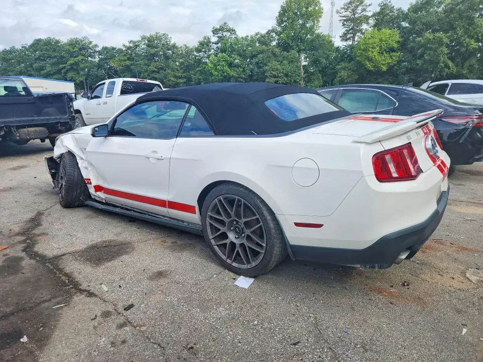 2012 FORD MUSTANG SHELBY GT500  