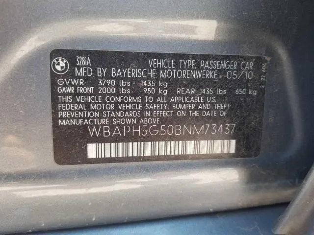 2011 BMW 328 I SULEV  