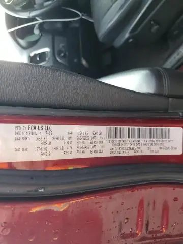 2018 DODGE DURANGO GT  