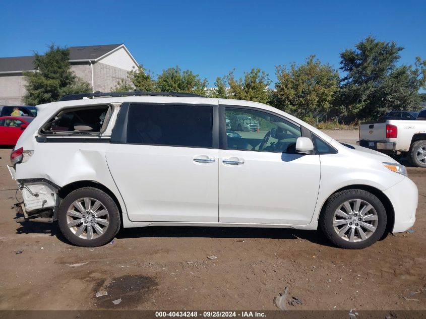 2011 TOYOTA SIENNA LIMITED