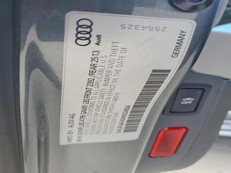 2017 AUDI A4 PRESTIGE  