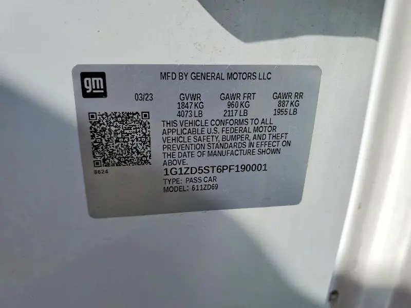 2023 CHEVROLET MALIBU LT  