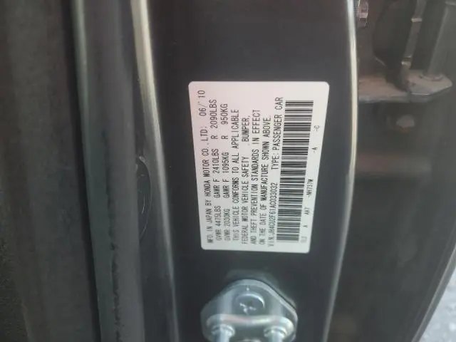 2010 ACURA TSX   