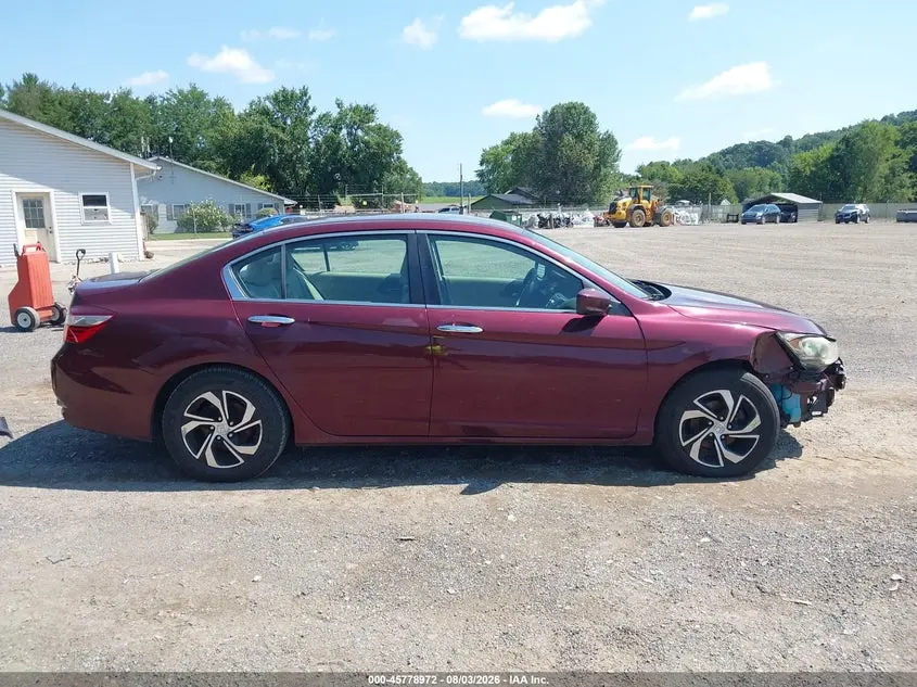 2016 HONDA ACCORD LX