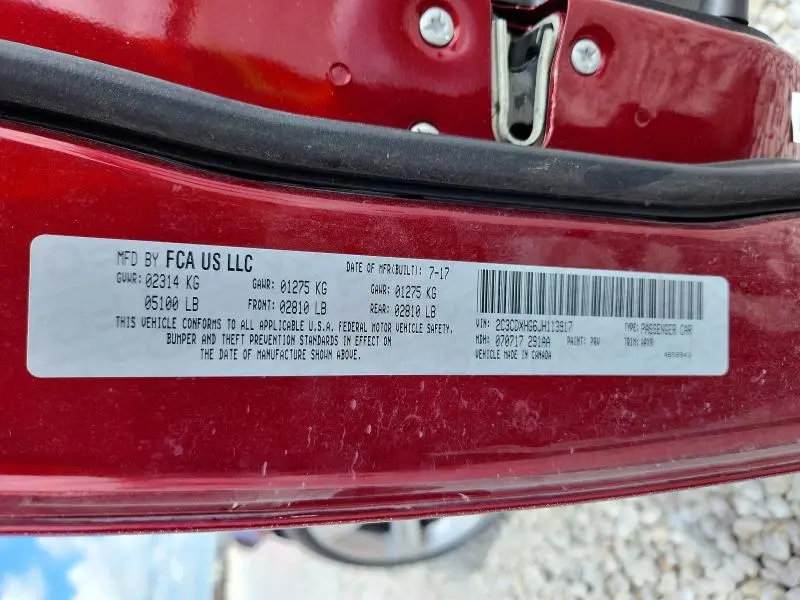 2018 DODGE CHARGER SXT PLUS  