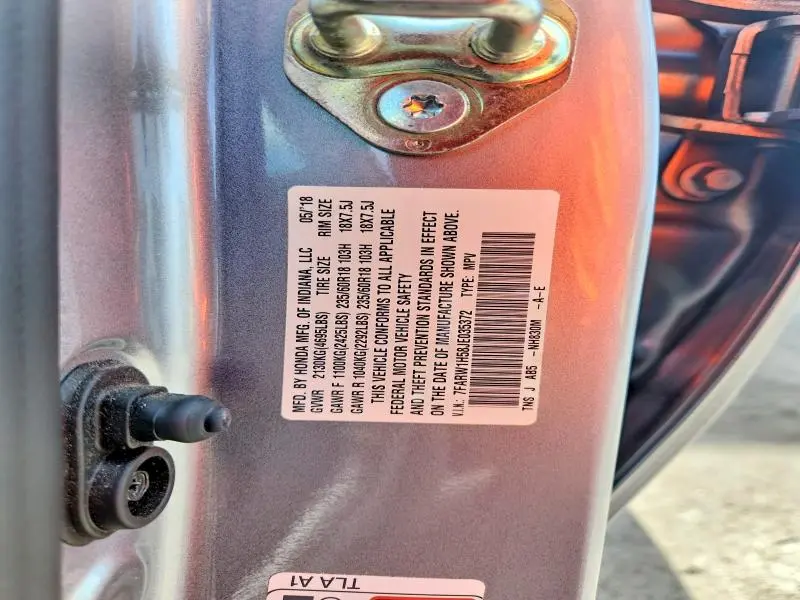 2018 HONDA CR-V EX  