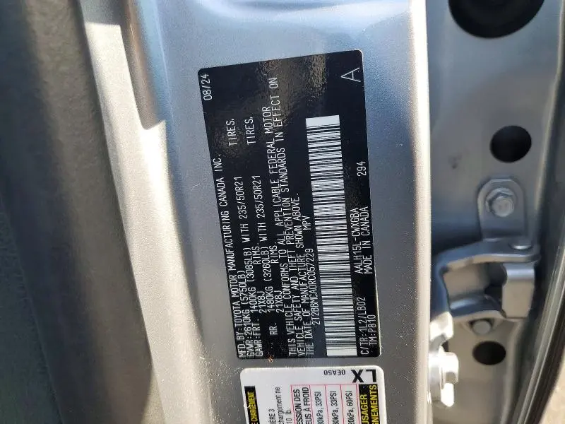 2024 LEXUS RX 350H BASE  