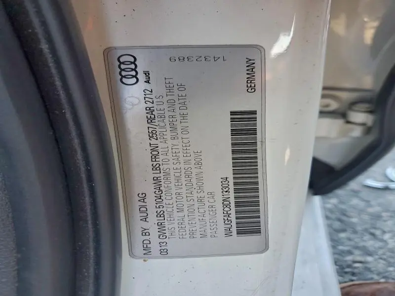 2013 AUDI A6 PREMIUM PLUS  