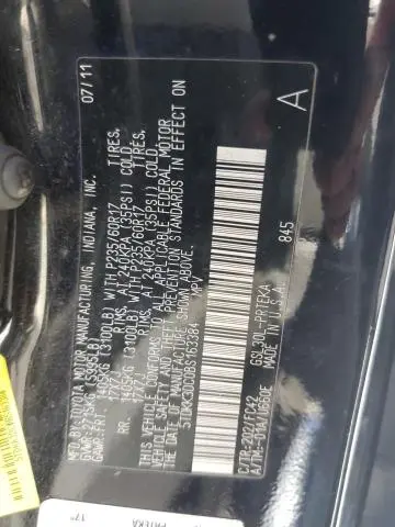 2011 TOYOTA SIENNA LE  