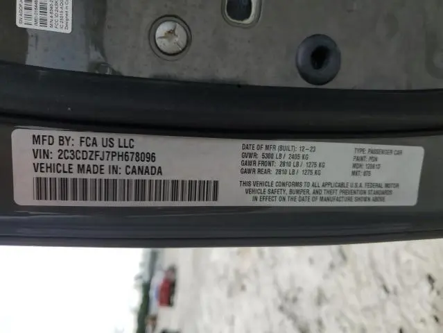 2023 DODGE CHALLENGER R/T SCAT PACK  