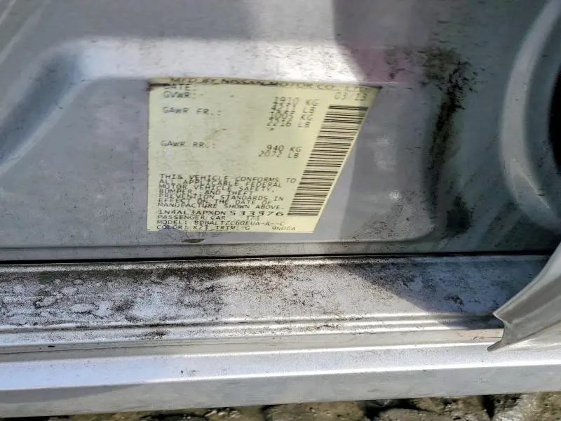 2013 NISSAN ALTIMA 2.5  