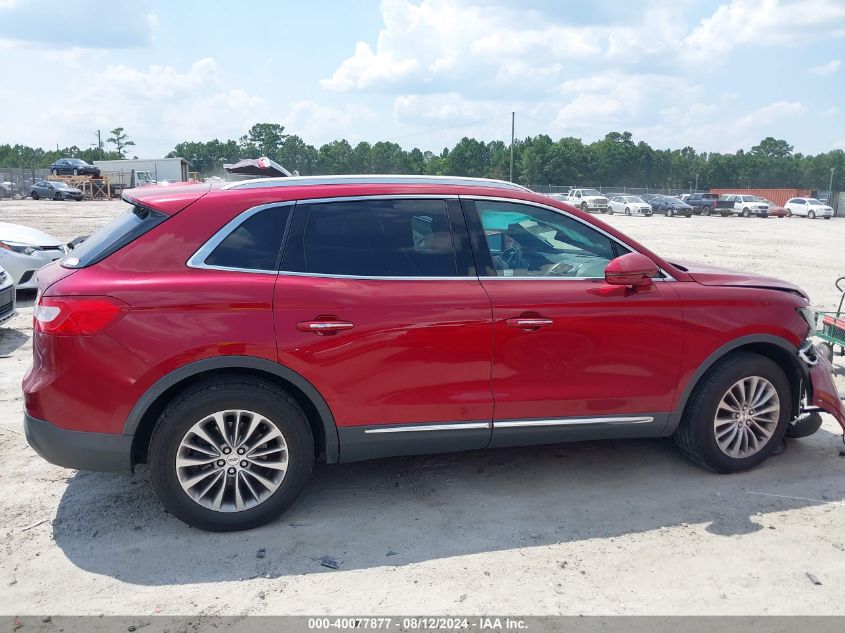 2016 LINCOLN MKX SELECT