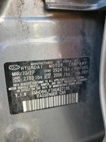 2017 HYUNDAI ELANTRA SE