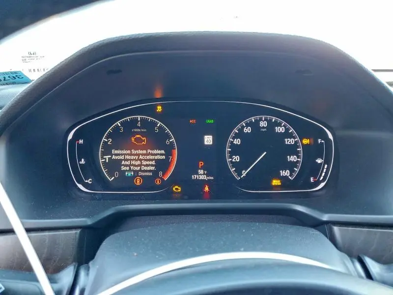 2018 HONDA ACCORD EXL  