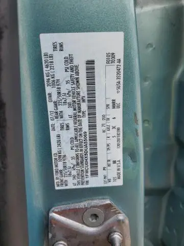 2013 FORD ESCAPE SEL  