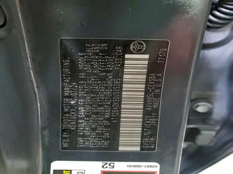 2025 TOYOTA CAMRY XSE  