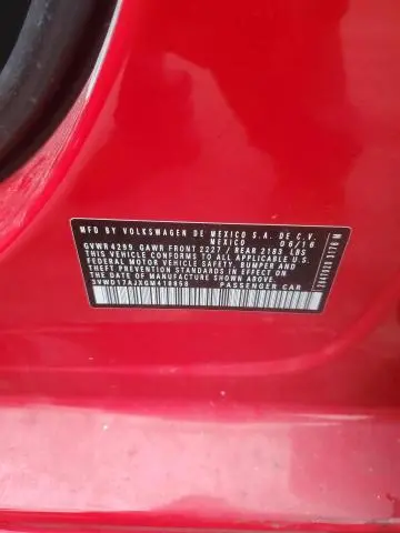 2016 VOLKSWAGEN JETTA SPORT  