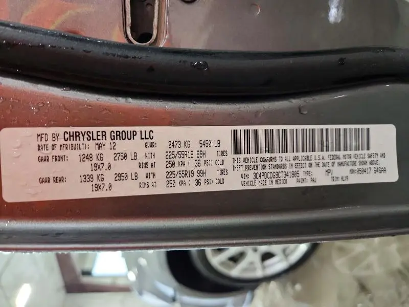 2012 DODGE JOURNEY CREW  