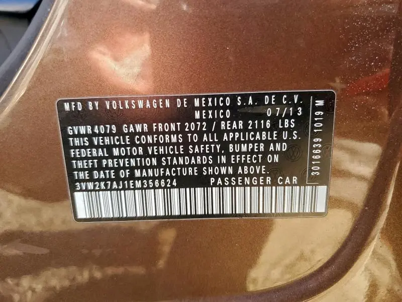 2014 VOLKSWAGEN JETTA BASE  