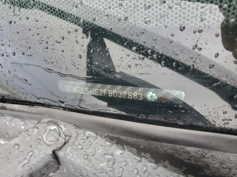 2015 HONDA ODYSSEY EXL  