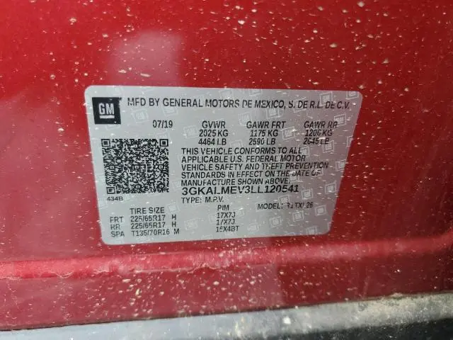 2020 GMC TERRAIN SLE  
