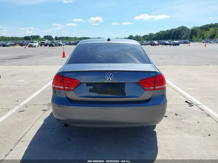 2012 VOLKSWAGEN PASSAT 2.5L SE