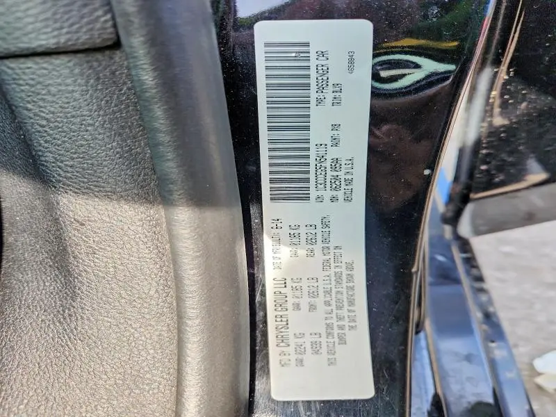 2015 CHRYSLER 200 C  