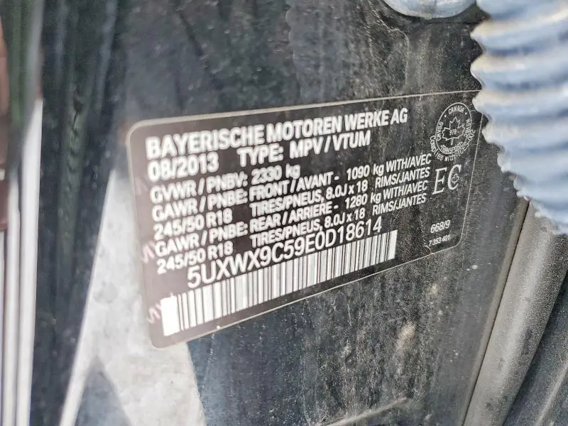 2014 BMW X3 XDRIVE28I  