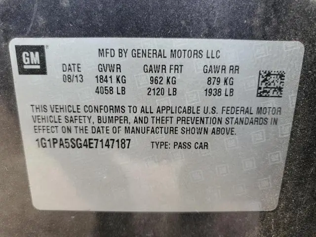 2014 CHEVROLET CRUZE LS  
