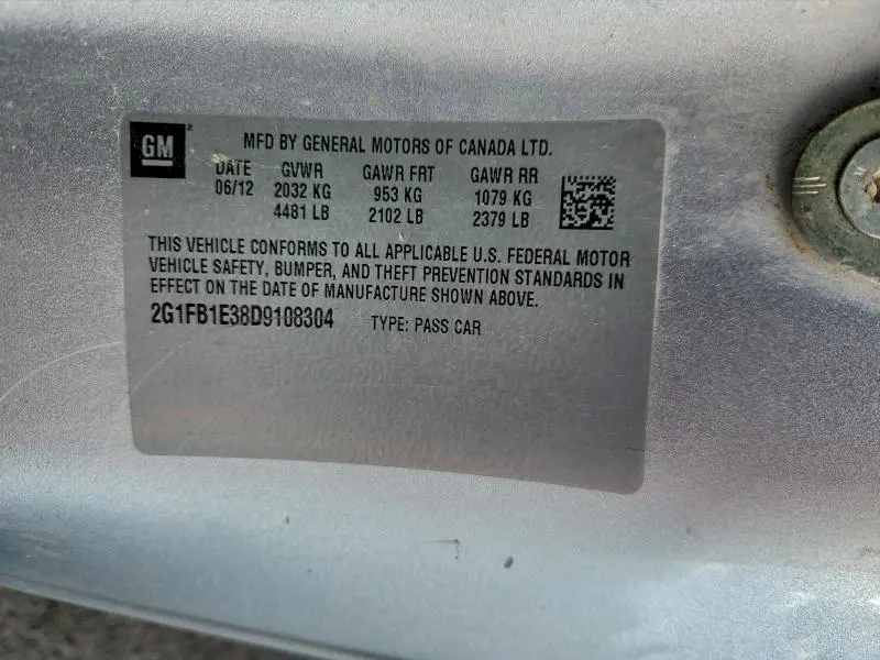 2013 CHEVROLET CAMARO LT  