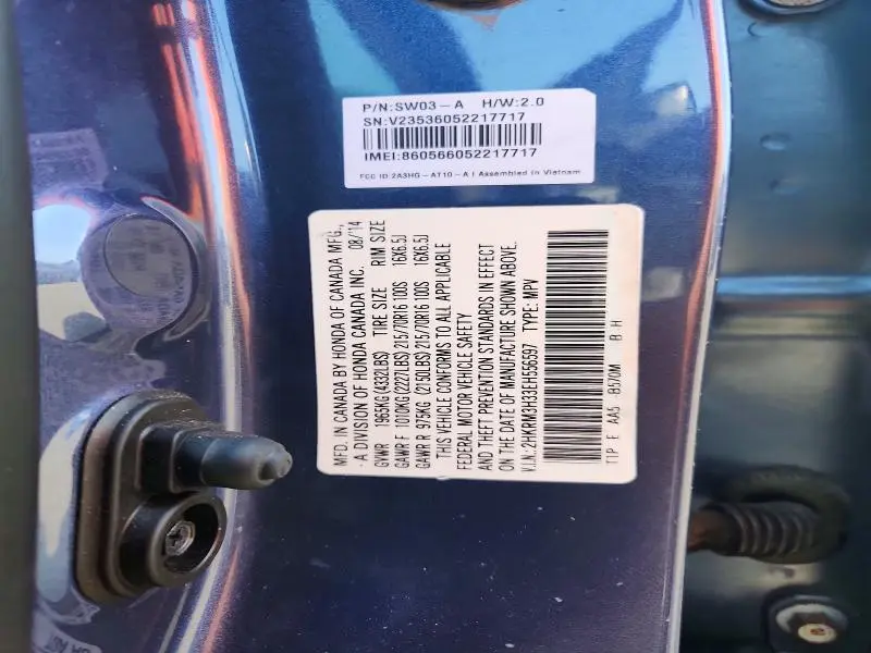 2014 HONDA CR-V LX  
