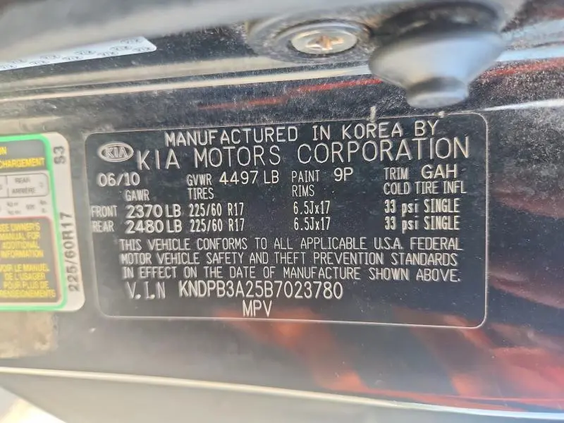 2011 KIA SPORTAGE LX  
