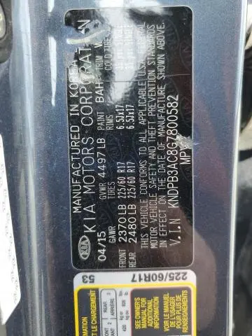 2016 KIA SPORTAGE LX  