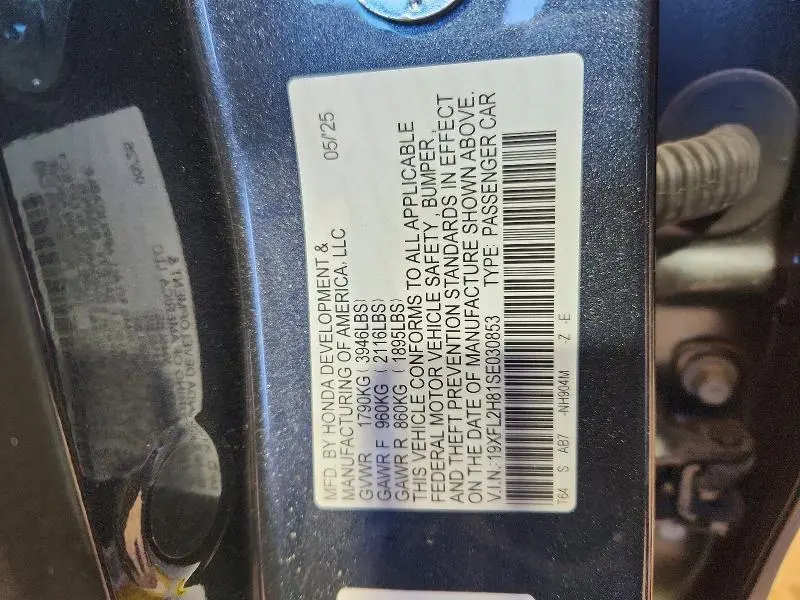 2025 HONDA CIVIC SPORT  