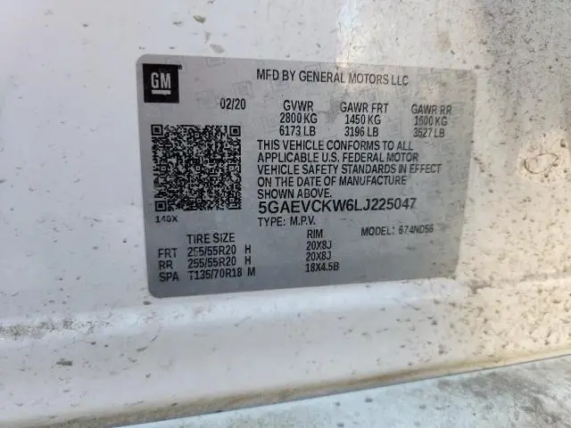 2020 BUICK ENCLAVE AVENIR  