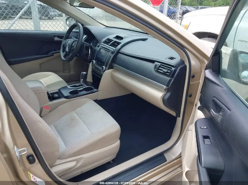 2012 TOYOTA CAMRY LE