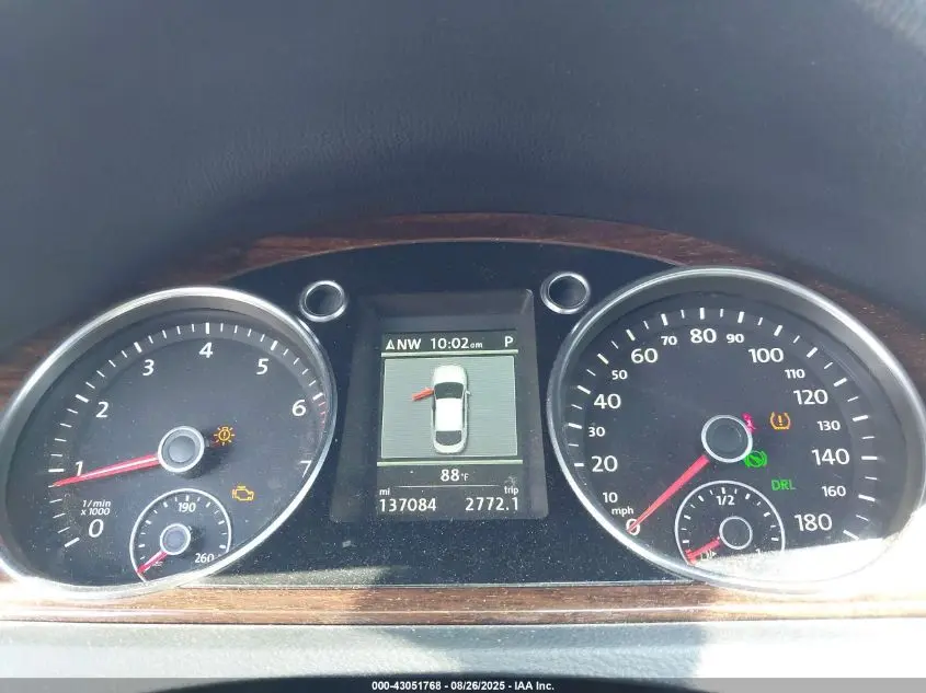 2012 VOLKSWAGEN CC VR6 EXECUTIVE