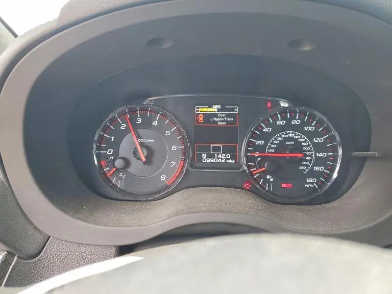 2018 SUBARU WRX   