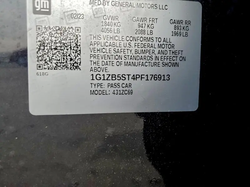 2023 CHEVROLET MALIBU LS  