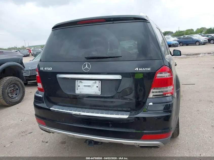 2012 MERCEDES-BENZ GL 450 4MATIC
