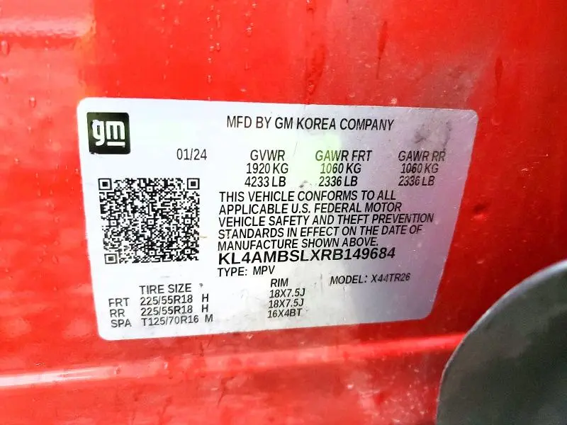 2024 BUICK ENCORE GX PREFERRED  
