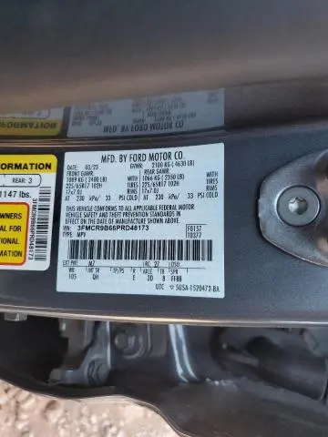 2023 FORD BRONCO SPORT BIG BEND  