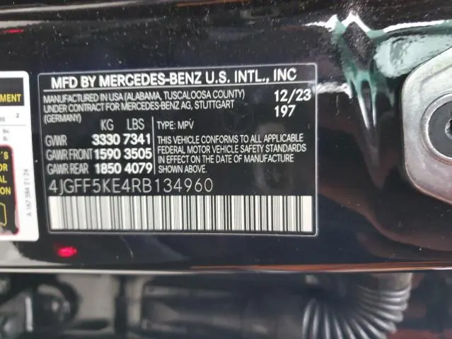 2024 MERCEDES-BENZ GLS 450 4MATIC