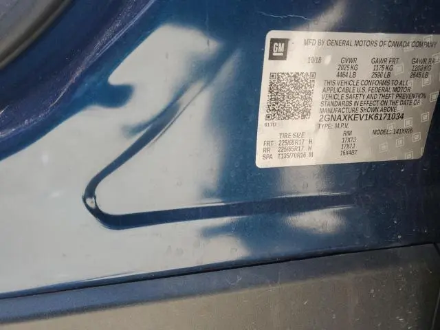 2019 CHEVROLET EQUINOX LT