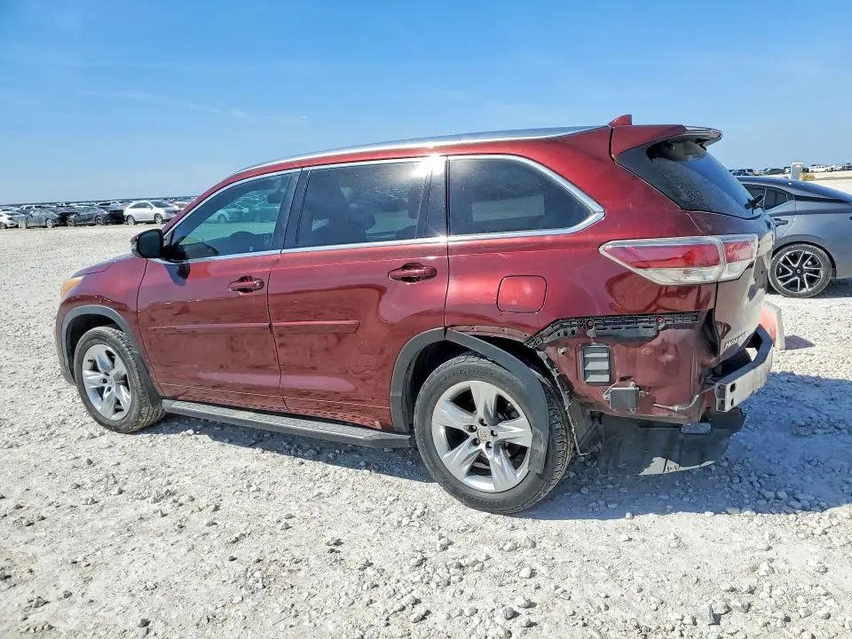 2015 TOYOTA HIGHLANDER LIMITED  