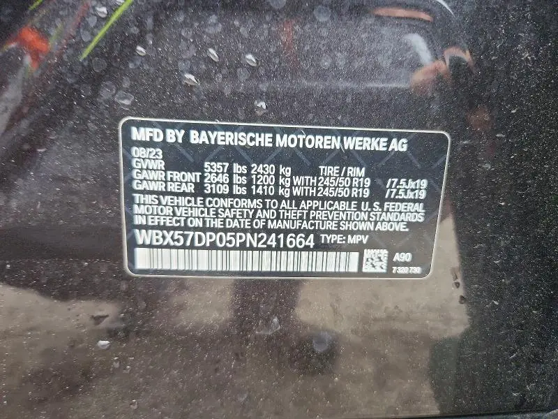 2023 BMW X3 XDRIVE30I  