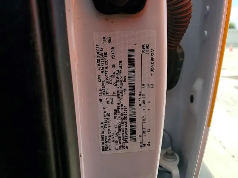 2024 FORD F250 SUPER DUTY  