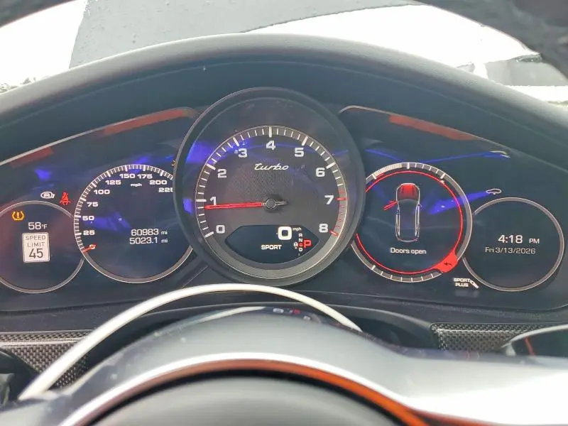 2017 PORSCHE PANAMERA TURBO  