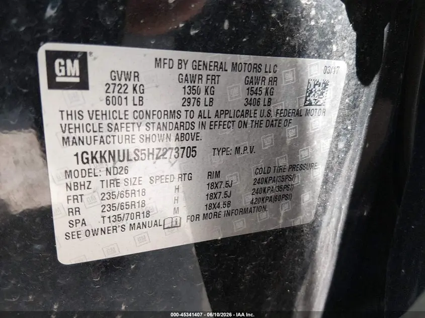 2017 GMC ACADIA SLT-1