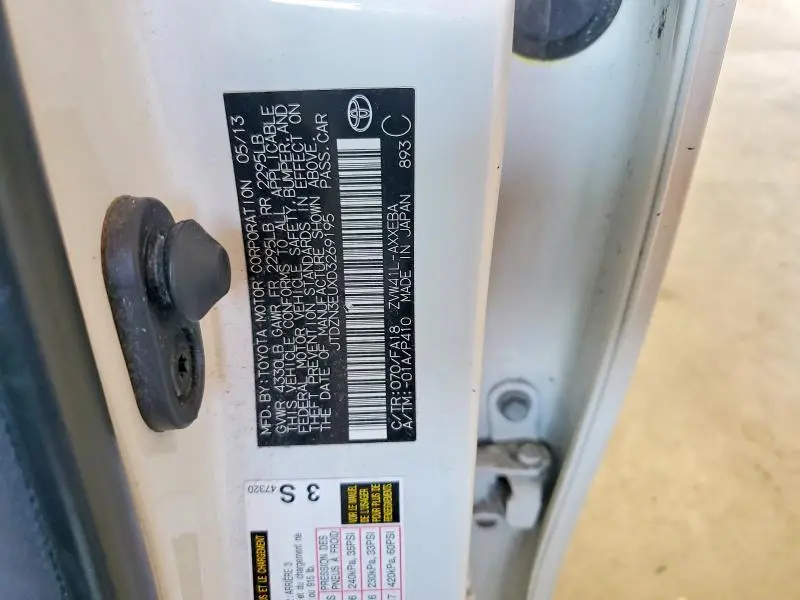 2013 TOYOTA PRIUS V THREE  